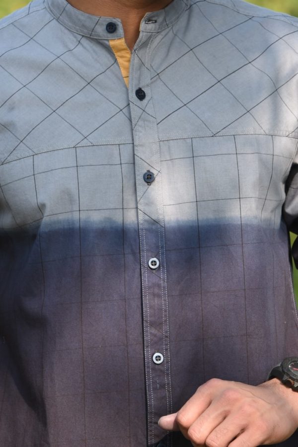 Ash Cotton Casual Shirt
