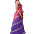 Magenta Katan Saree; Handicrafts; Kay Kraft; Bangladesh; Fashion; Textiles; Bangladeshi Fashion; Handicrafts; Kay Kraft; Bangladesh; Fashion; Textiles; Bangladeshi Fashion