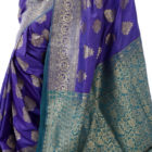 Blue Katan Saree; Handicrafts; Kay Kraft; Bangladesh; Fashion; Textiles; Bangladeshi Fashion; Handicrafts; Kay Kraft; Bangladesh; Fashion; Textiles; Bangladeshi Fashion