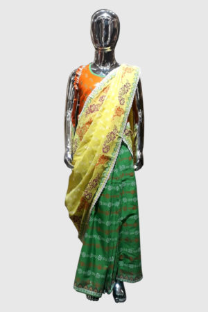 Cotton Printed Sari for Girls; Handicrafts; Kay Kraft; Bangladesh; Fashion; Textiles; Bangladeshi Fashion