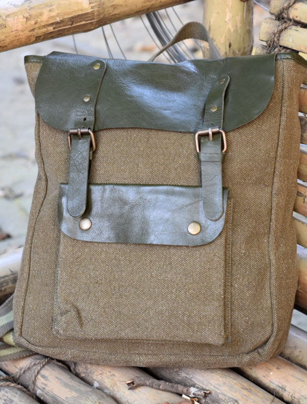 Canvas Backpack for School