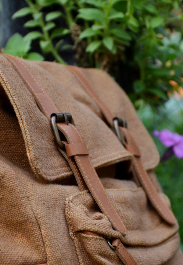 Canvas Backpack for Student