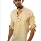 Brown Cotton Printed Casual Shirt; Handicrafts; Kay Kraft; Bangladesh; Fashion; Textiles; Bangladeshi Fashion