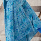 Sea ash Linen Printed Fusion Kurti; Handicrafts; Kay Kraft; Bangladesh; Fashion; Textiles; Bangladeshi Fashion