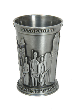 Silver Coloured Metal Shot Mug; Handicrafts; Kay Kraft; Bangladesh; Fashion; Textiles; Bangladeshi Fashion