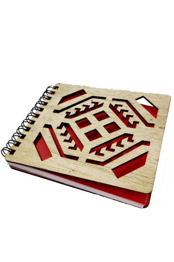 Wooden Notebook; Handicrafts; Kay Kraft; Bangladesh; Fashion; Textiles; Bangladeshi Fashion