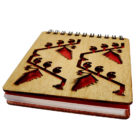 Wooden Notebook; Handicrafts; Kay Kraft; Bangladesh; Fashion; Textiles; Bangladeshi Fashion