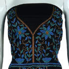 Black Handlooom Cotton Fabric Kurti ; Kay Kraft; Bangladesh; Women's Dress