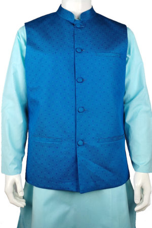 Turquoise Cotton Coaty