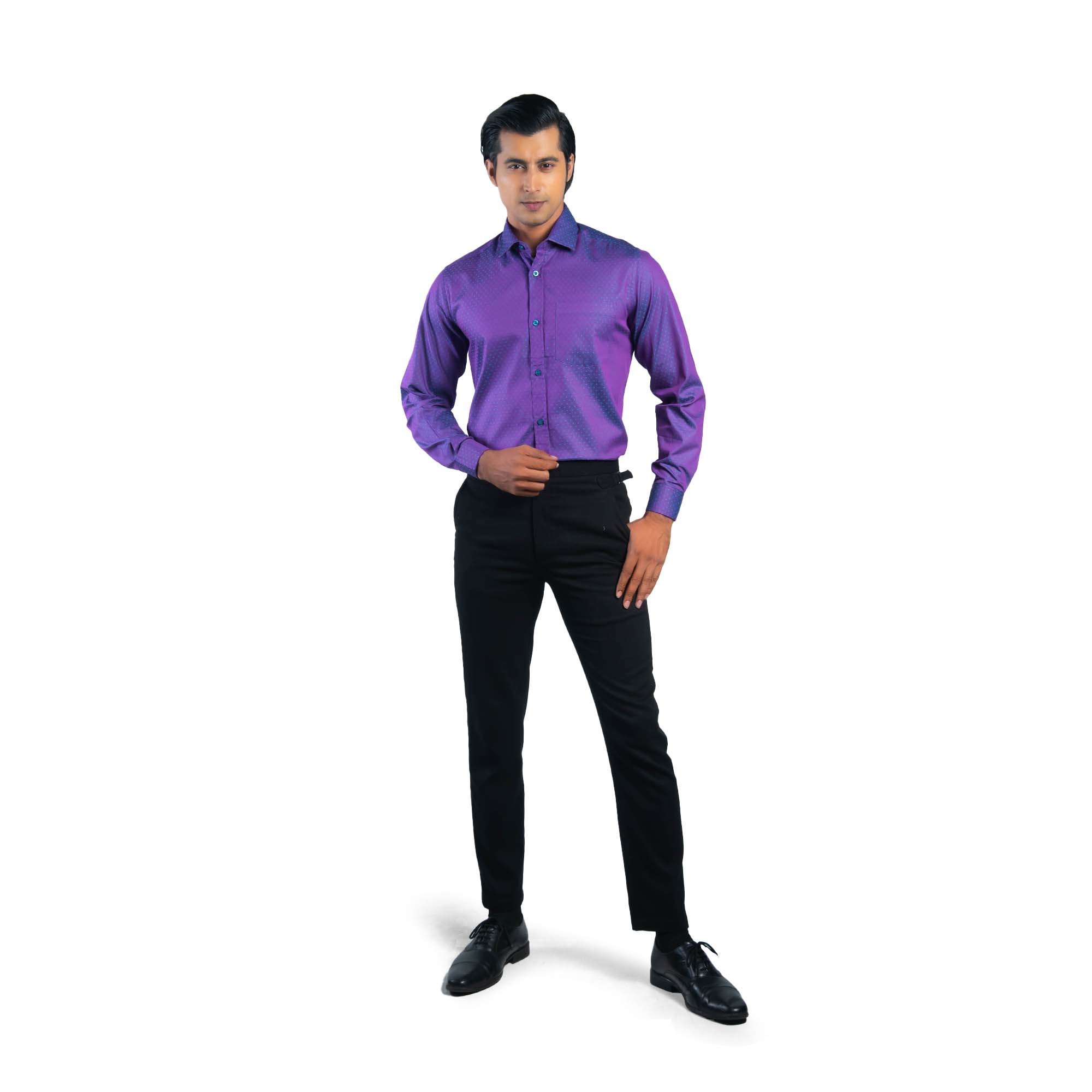 Buy Purple Shirts for Men by PARK AVENUE Online | Ajio.com